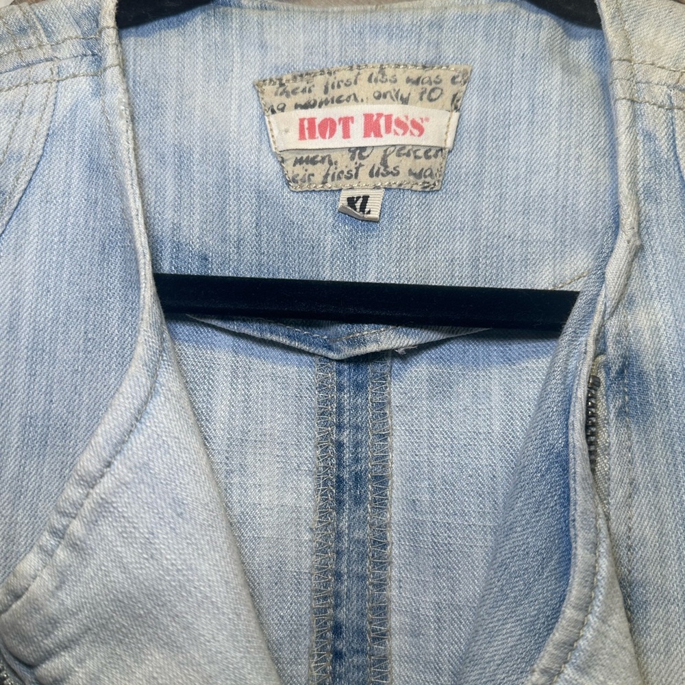 Women's Light Blue Denim Jacket - Picture 2 of 3